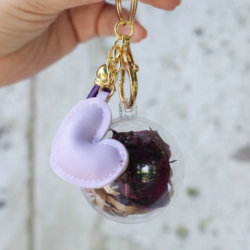 ENCHANTED ROSE MORADA — preservada