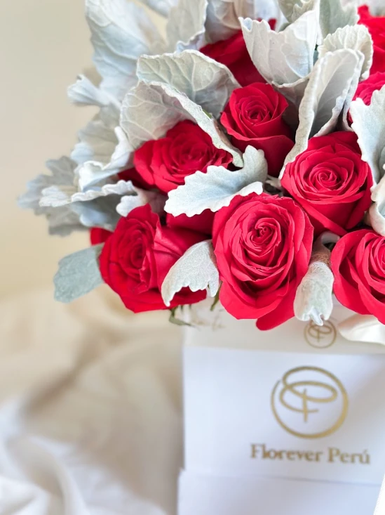 RED LOVE BOX — rosas